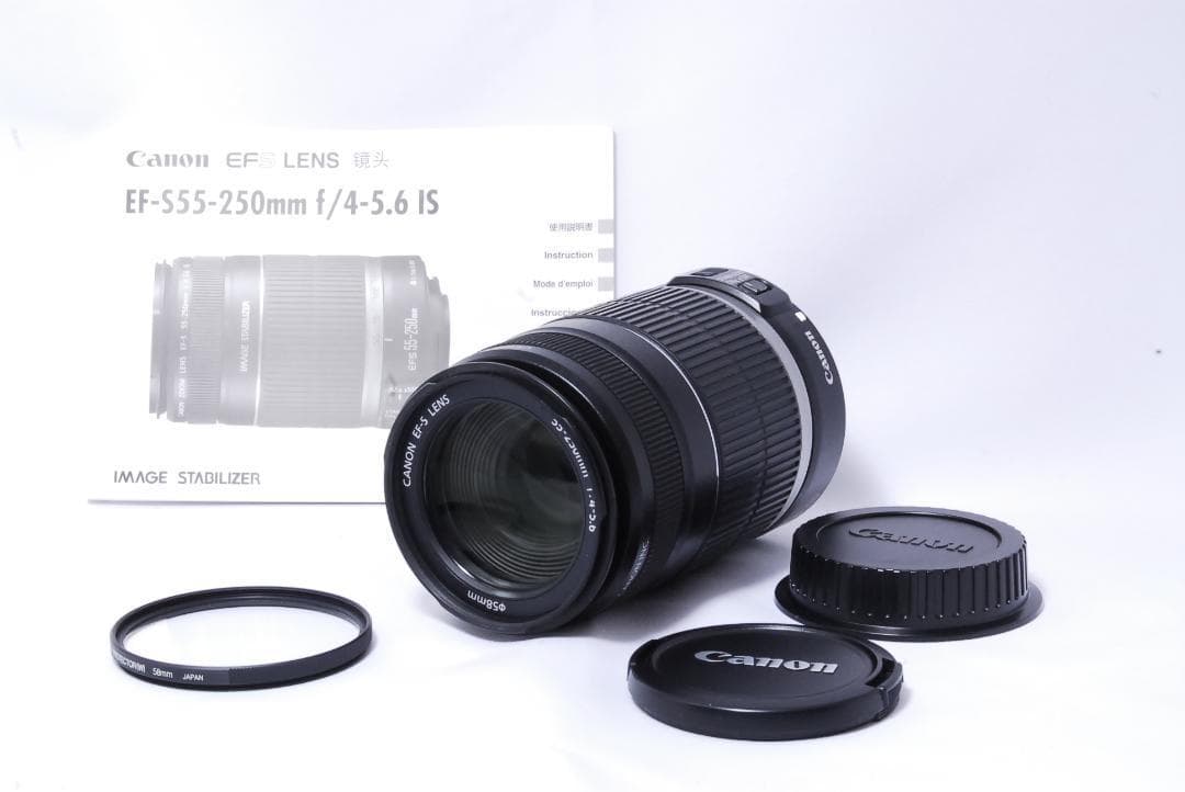 動作良好⭐️大人気望遠レンズ　EF-S 55-250mm F4-5.6