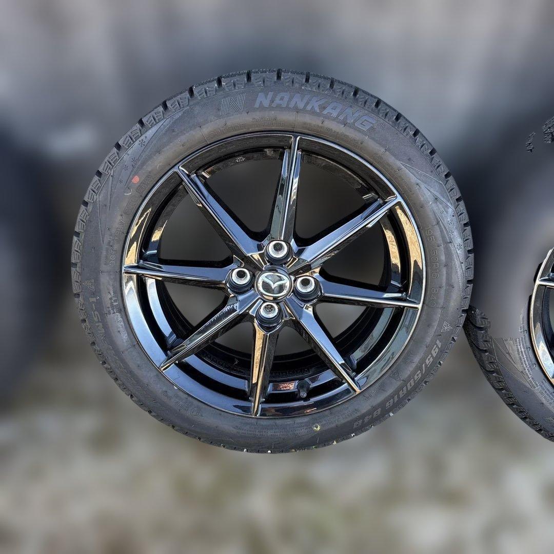 s*o様 NDロードスター 純正ホイール　スタッドレスタイヤ付き　4本セット