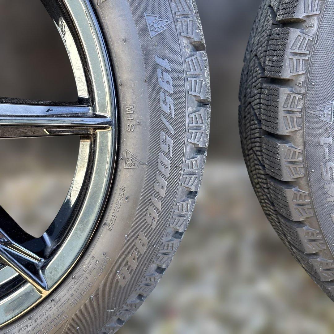 s*o様 NDロードスター 純正ホイール　スタッドレスタイヤ付き　4本セット