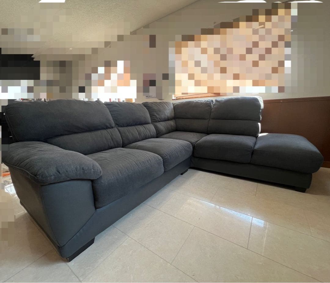 パンダ⭐︎コーナーソファ L型