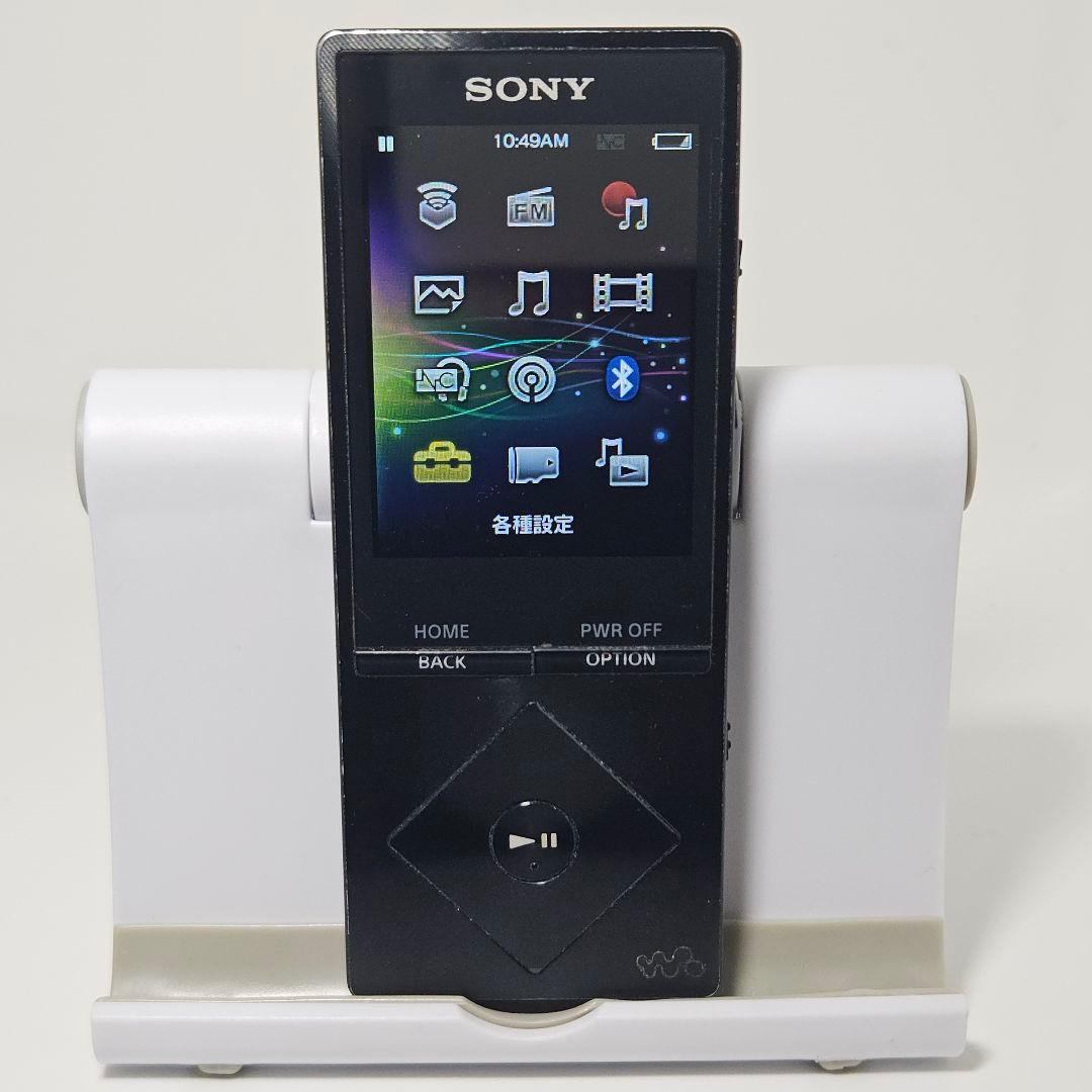 動作品 WALKMAN NW-A17 64GB ブラック 説明書 箱 イヤホン