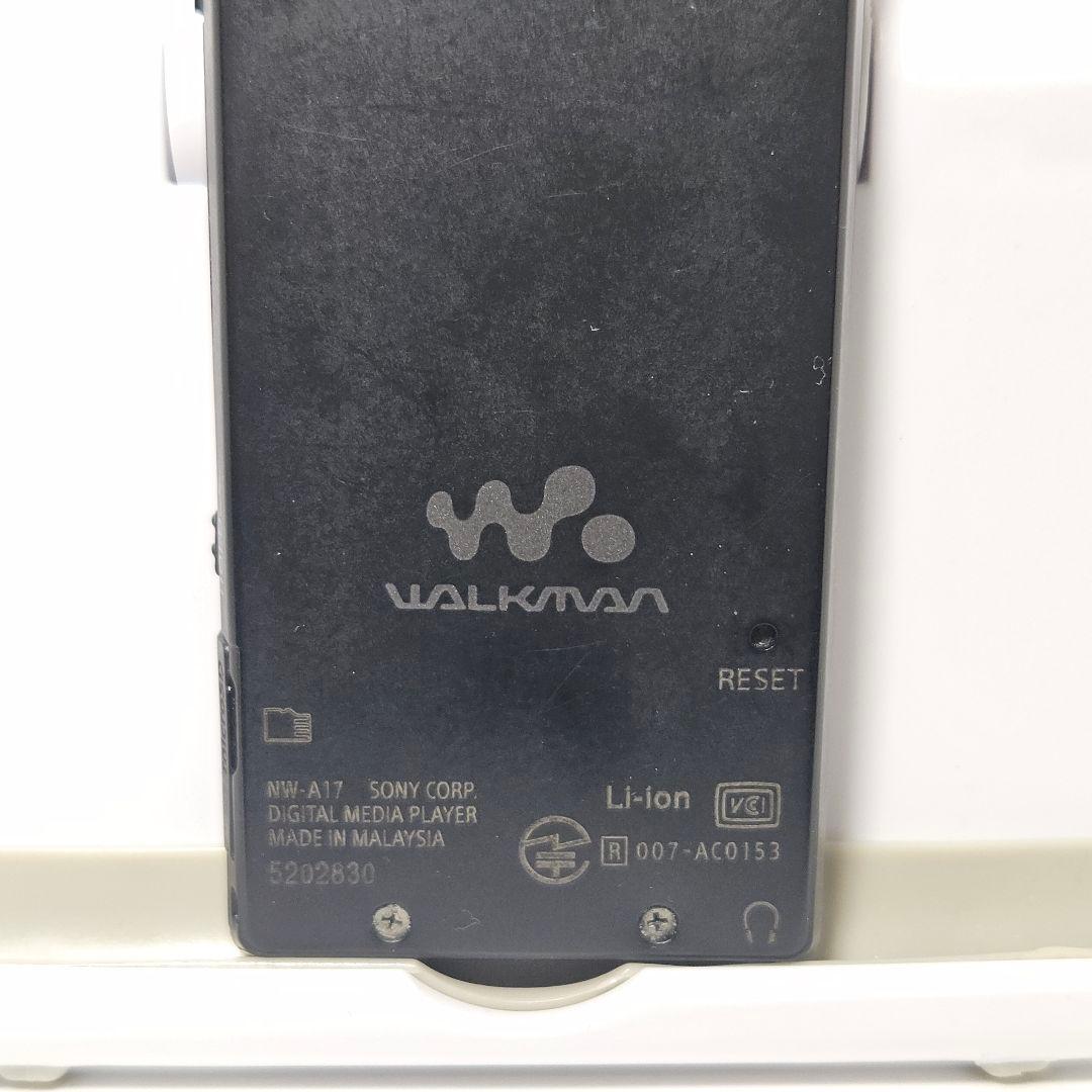 動作品 WALKMAN NW-A17 64GB ブラック 説明書 箱 イヤホン