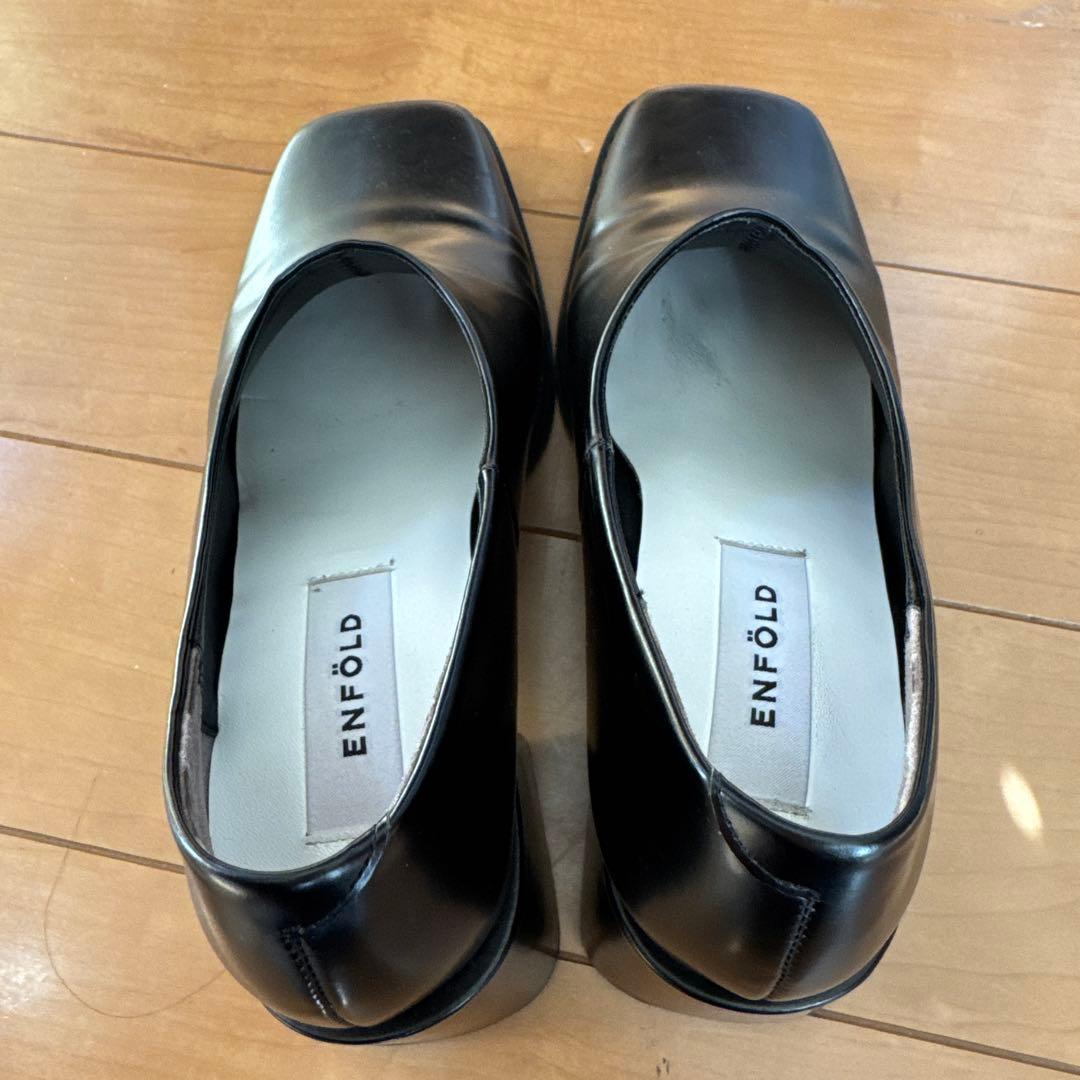 ENFOLD ブラック ローファー 36