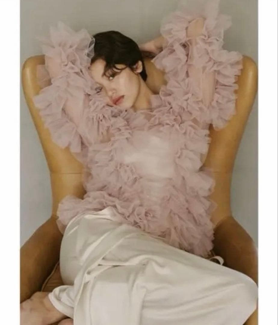 と*ろ様 NOTREemor tulle veil tops チュールトップ