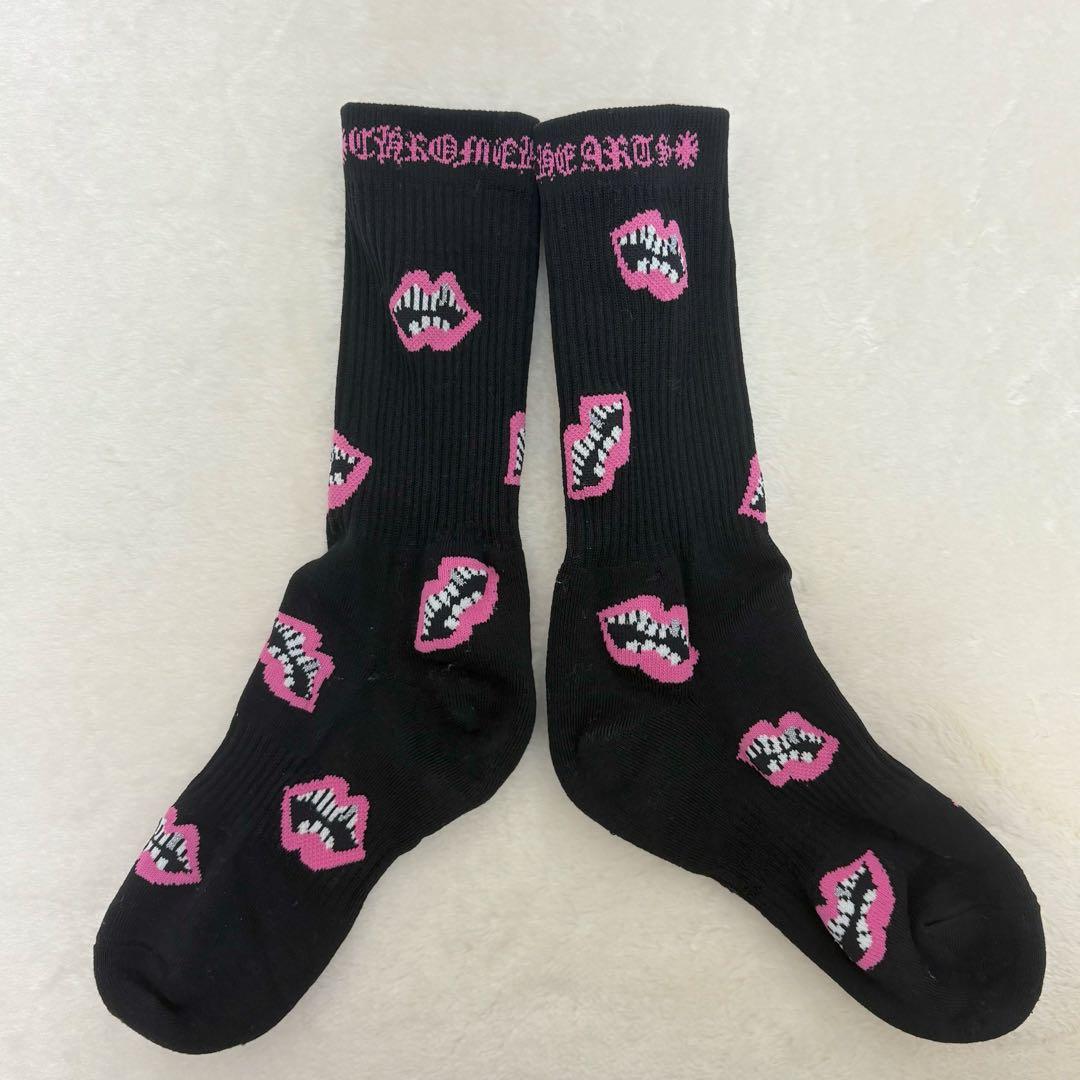 ✨️極美品✨️ クロムハーツ 靴下 希少 ソックス 1足 ブラック