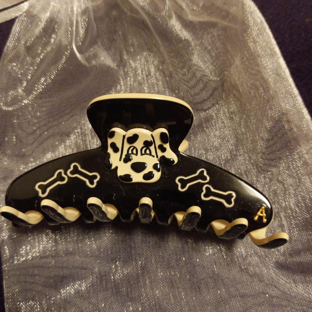 アレクサンドルドゥパリ　ヘアクリップ　ダルメシアン　犬　　レア.