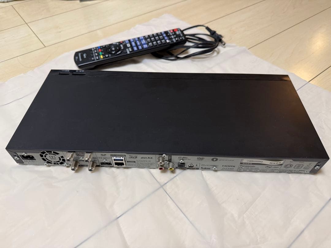 週末 Panasonic ブルーレイディスクレコーダー DMR-BRZ1020