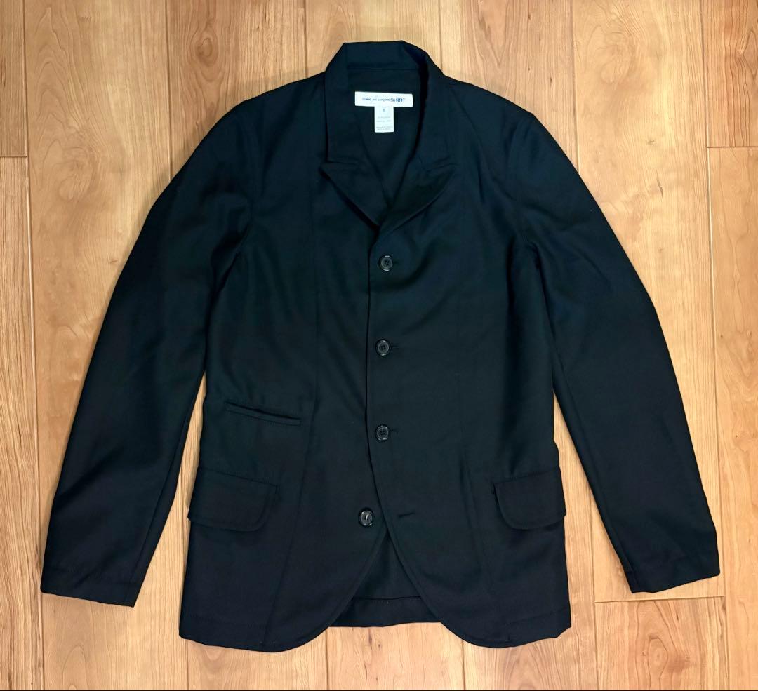 COMME des GARCONS SHIRT ピークドラペルジャケット