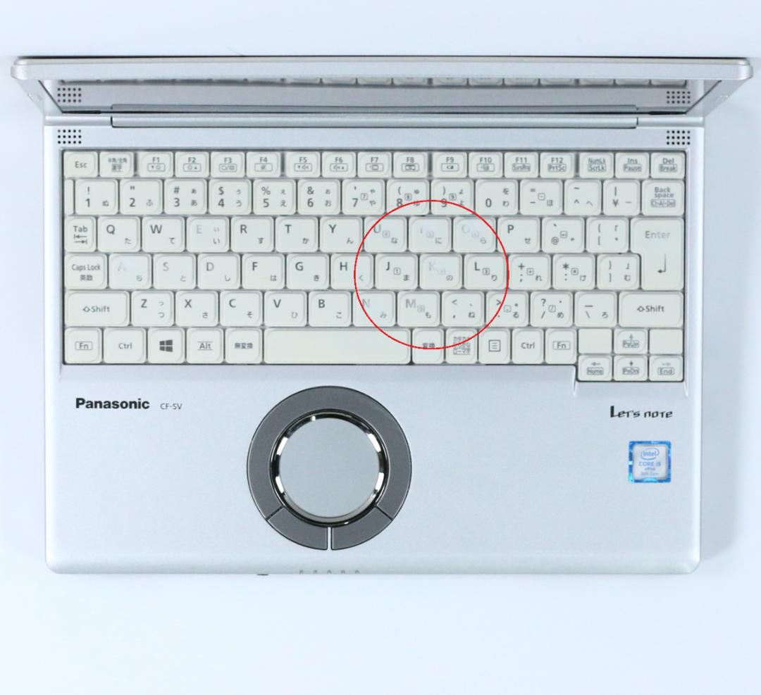 Windowsノート本体 LET'S NOTE SV8 i5-8th 8GB 256GB 12.1in