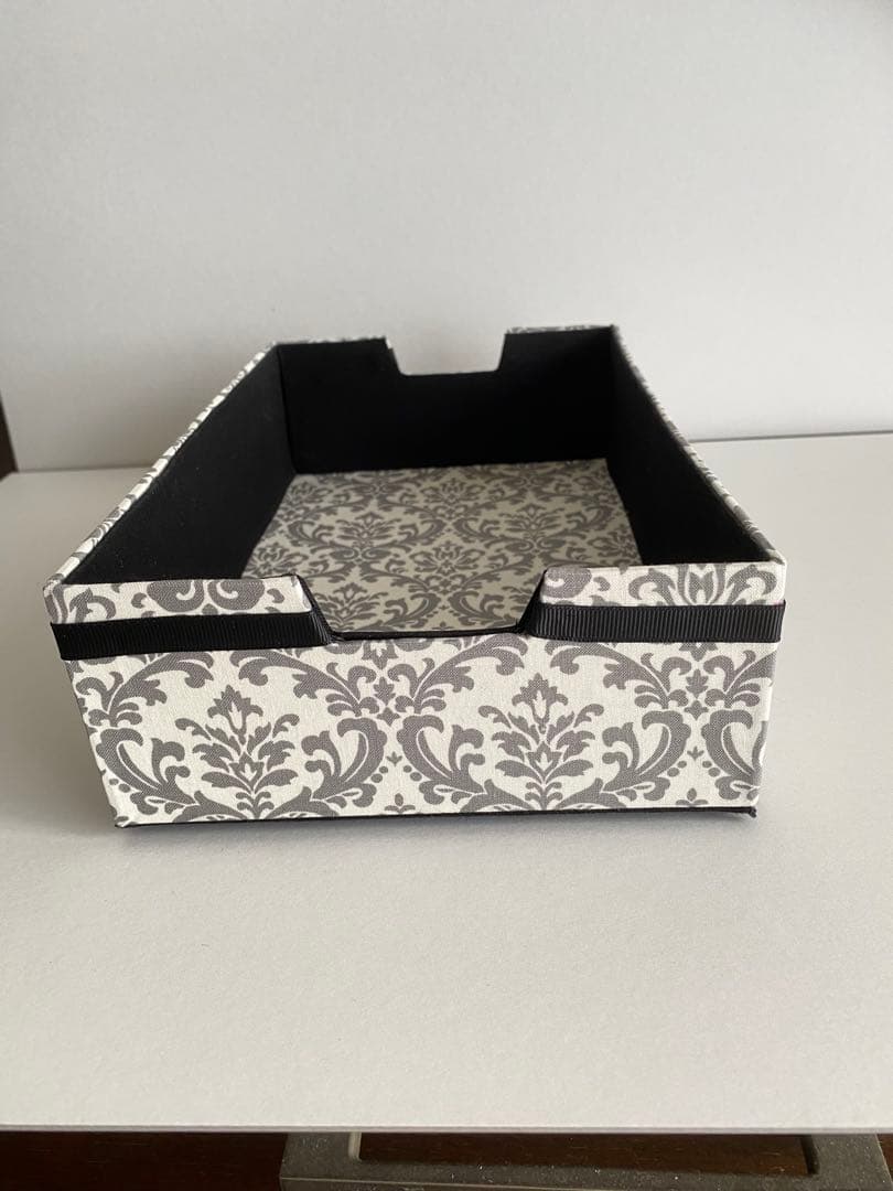 T☆☆様オーダー品 リピーター様 ダマスク柄収納ボックスセット