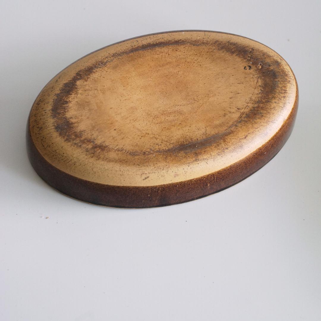 フランスアンティーク グラタン皿 やや小さめ B