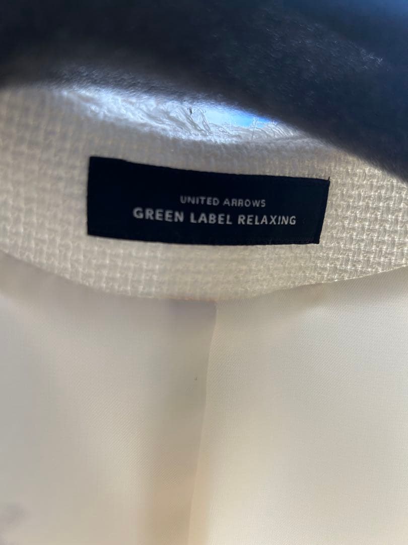 green label relaxing バケットペプラムジレ　ブラック　セット