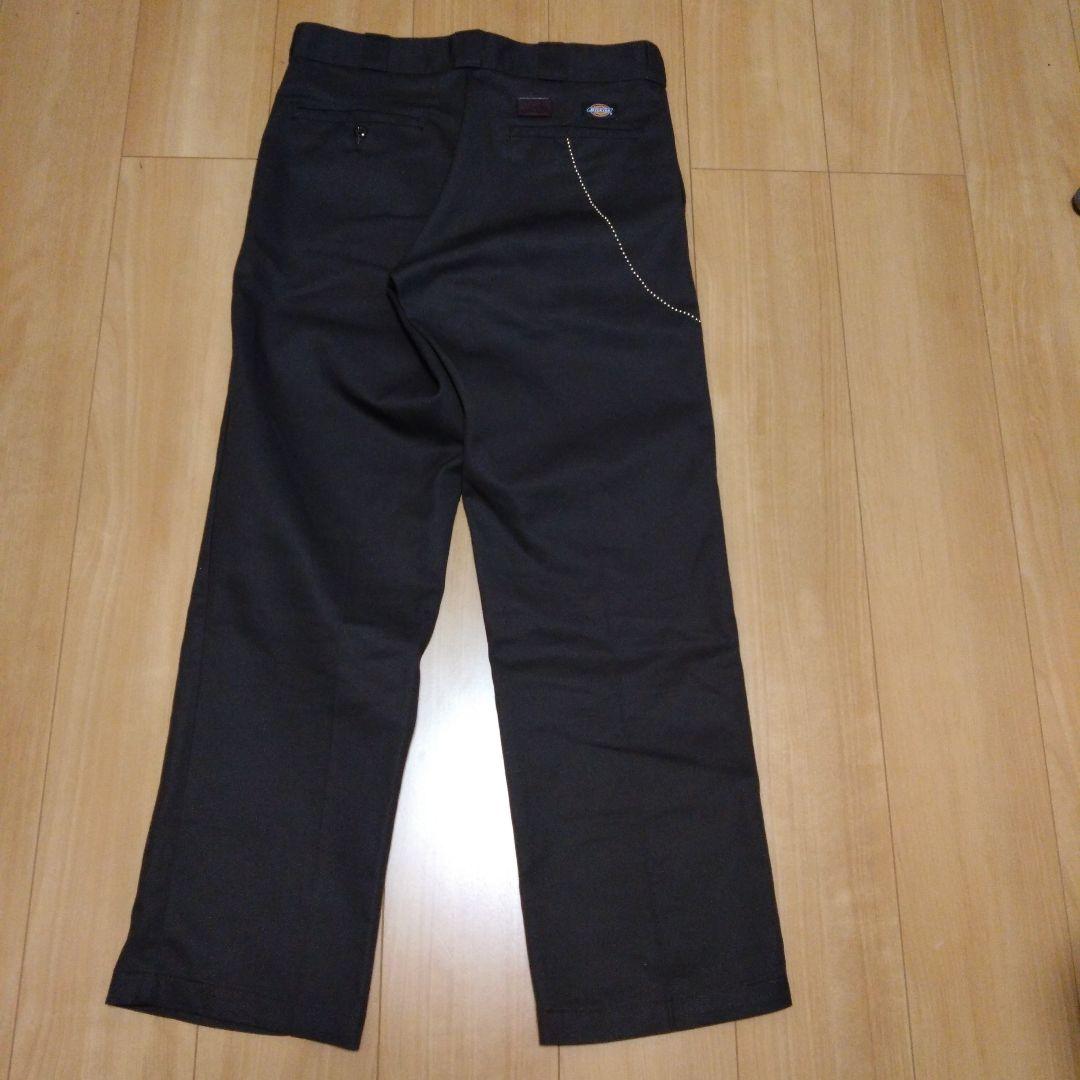キムタク同型同色 HTC×Dickies 874 ボールチェーン スタッズパンツ