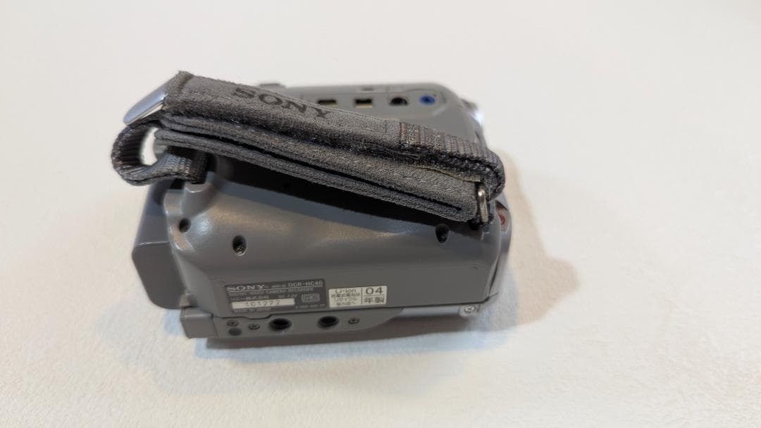 値下げ　☆動作確認済　SONY製 DCR-HC40 miniDVビデオカメラ☆