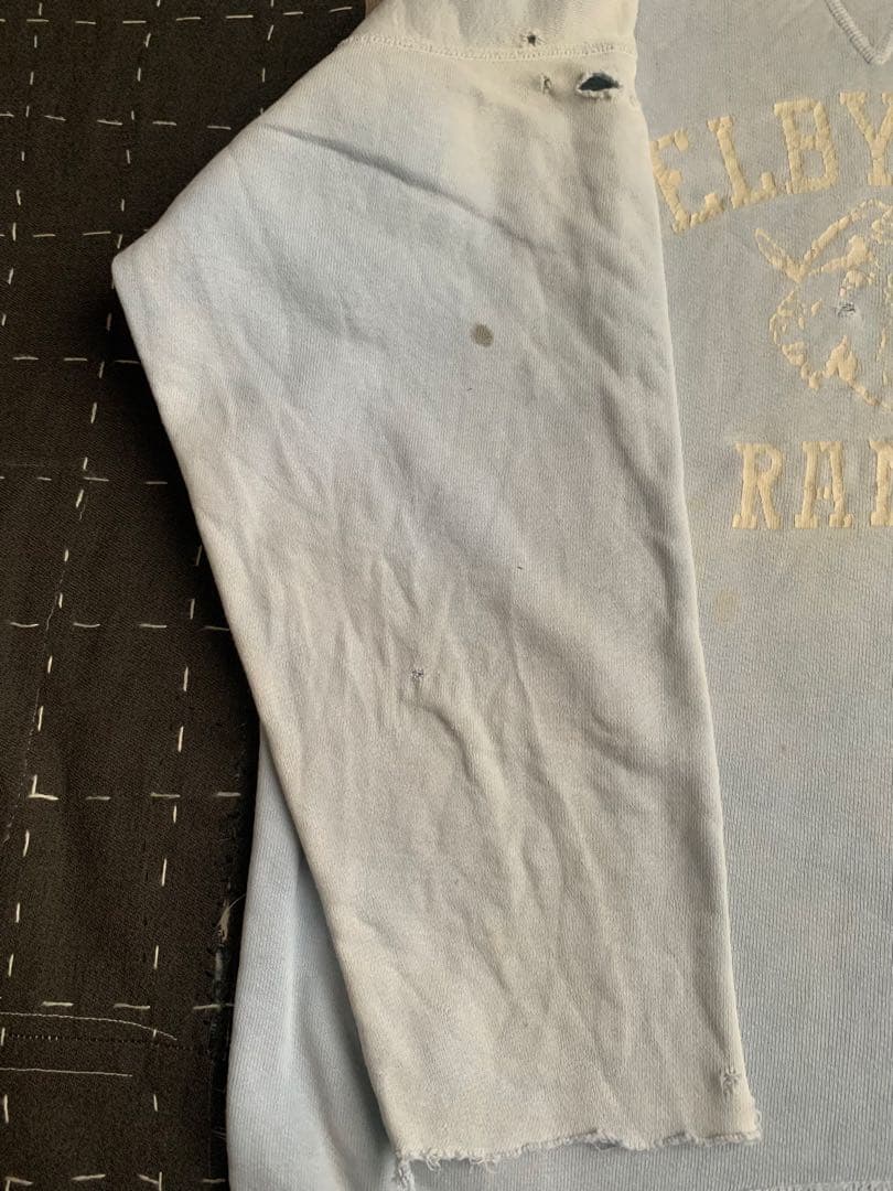 雰囲気系 50s 前V vtg スウェット USA製 ダメージ ボロ ビンスエ