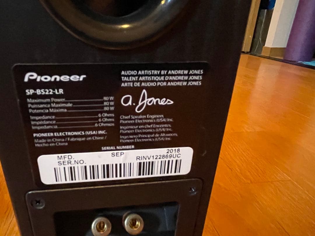 Pioneer SP-BS22-LR スピーカー