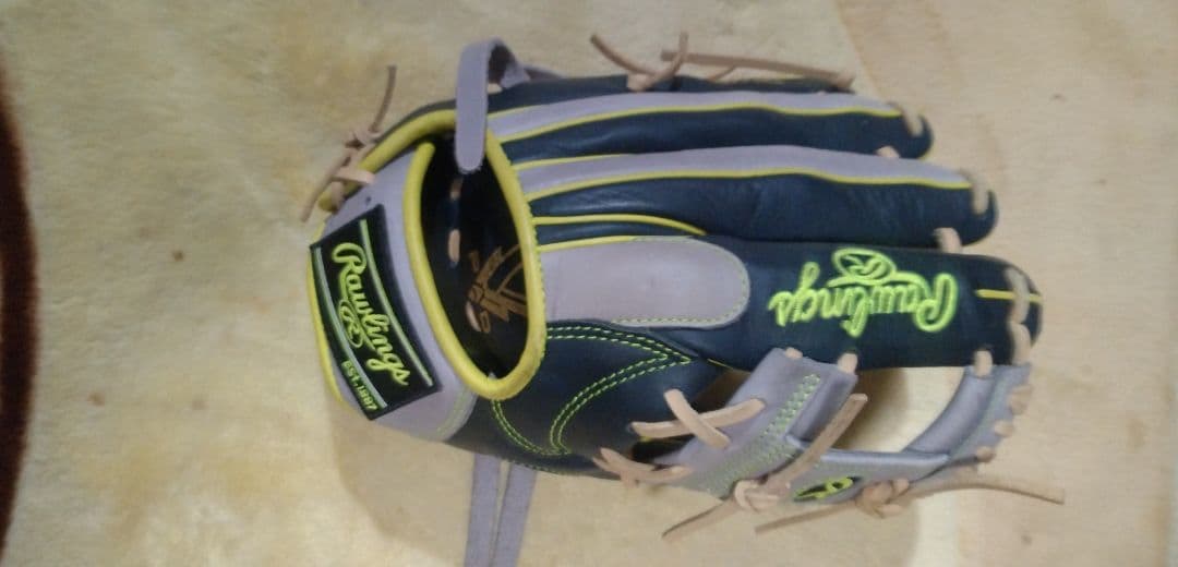 Rawlings 軟式グローブ ネイビー/グレー