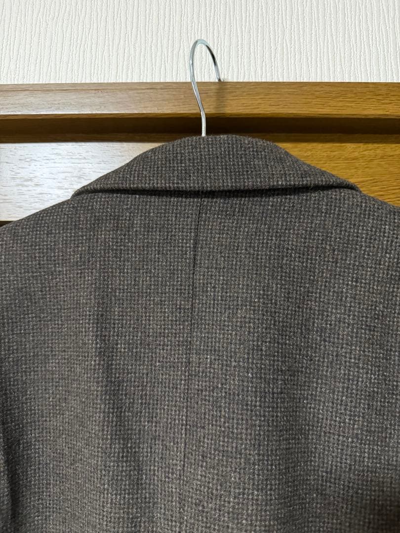 feepur ウール混テーラードジャケット ブラウンMサイズ