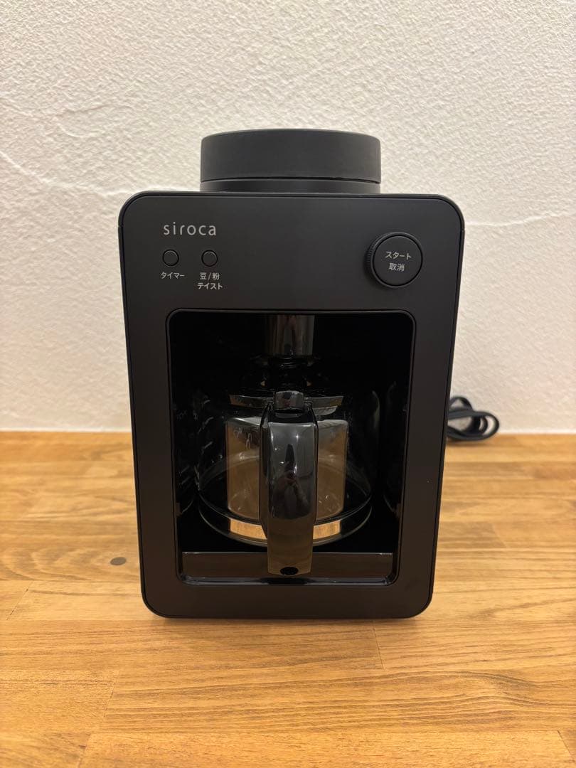 siroca⭐️ブラック⭐️コーヒーメーカー⭐️2024年⭐️インテリア⭐️カフェ