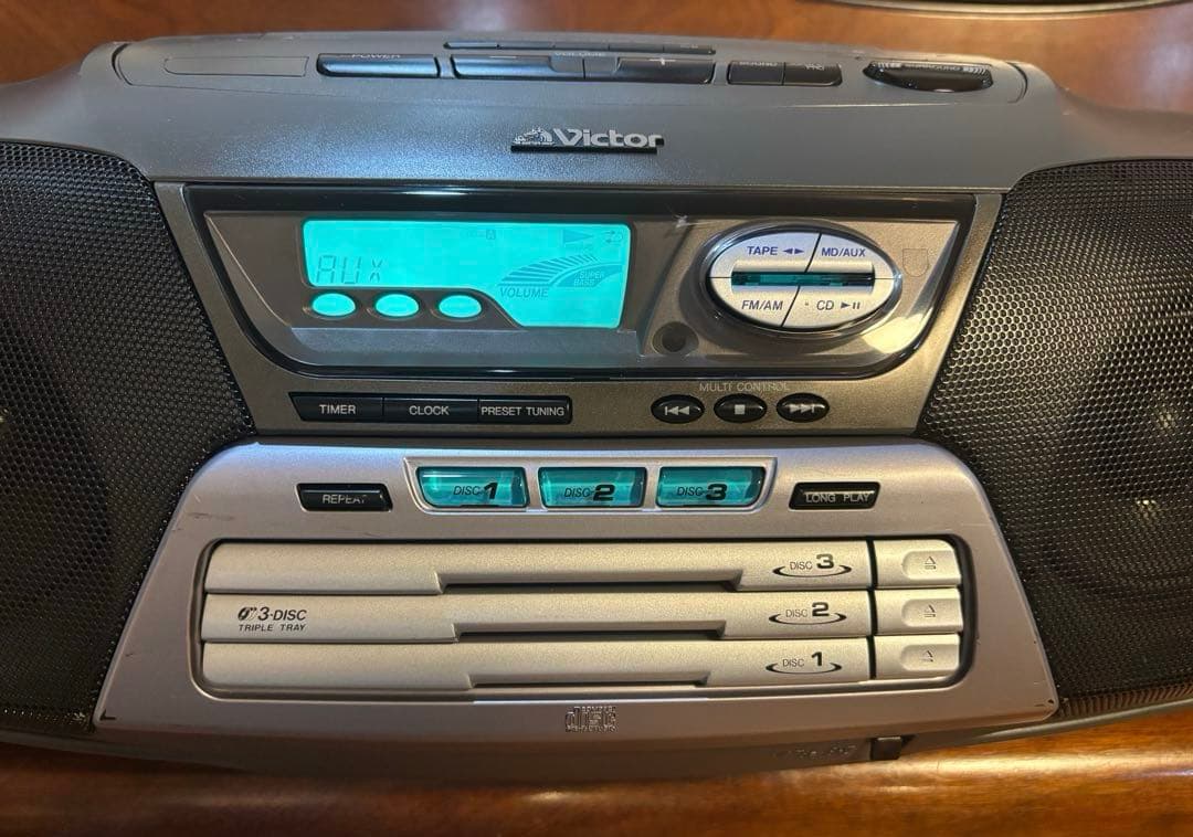 Victor RC-XC3 CDラジカセ：作動品