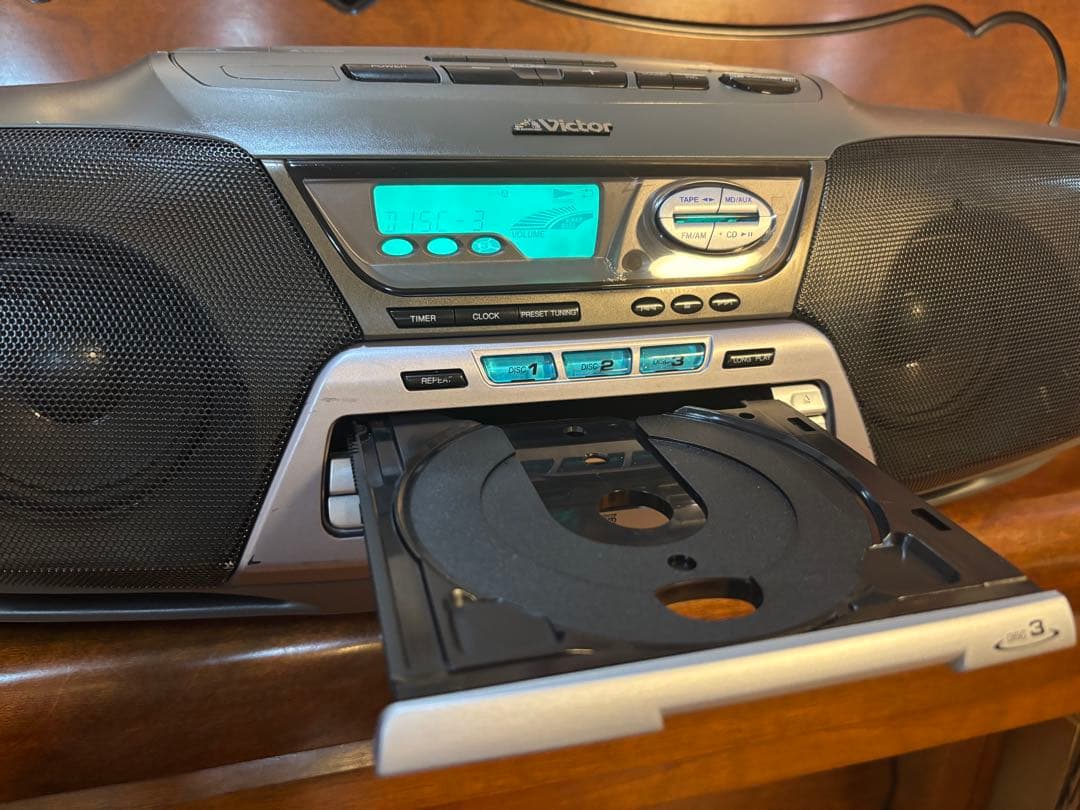 Victor RC-XC3 CDラジカセ：作動品