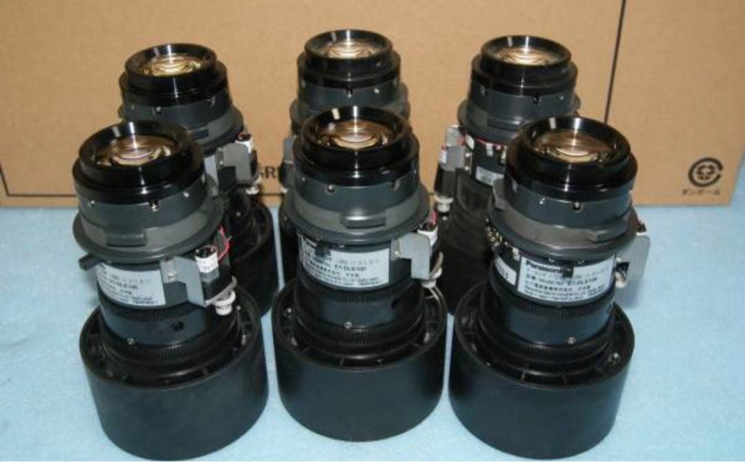 PANASONIC ET-DLE100 短焦点ズームレンズ 6個セット