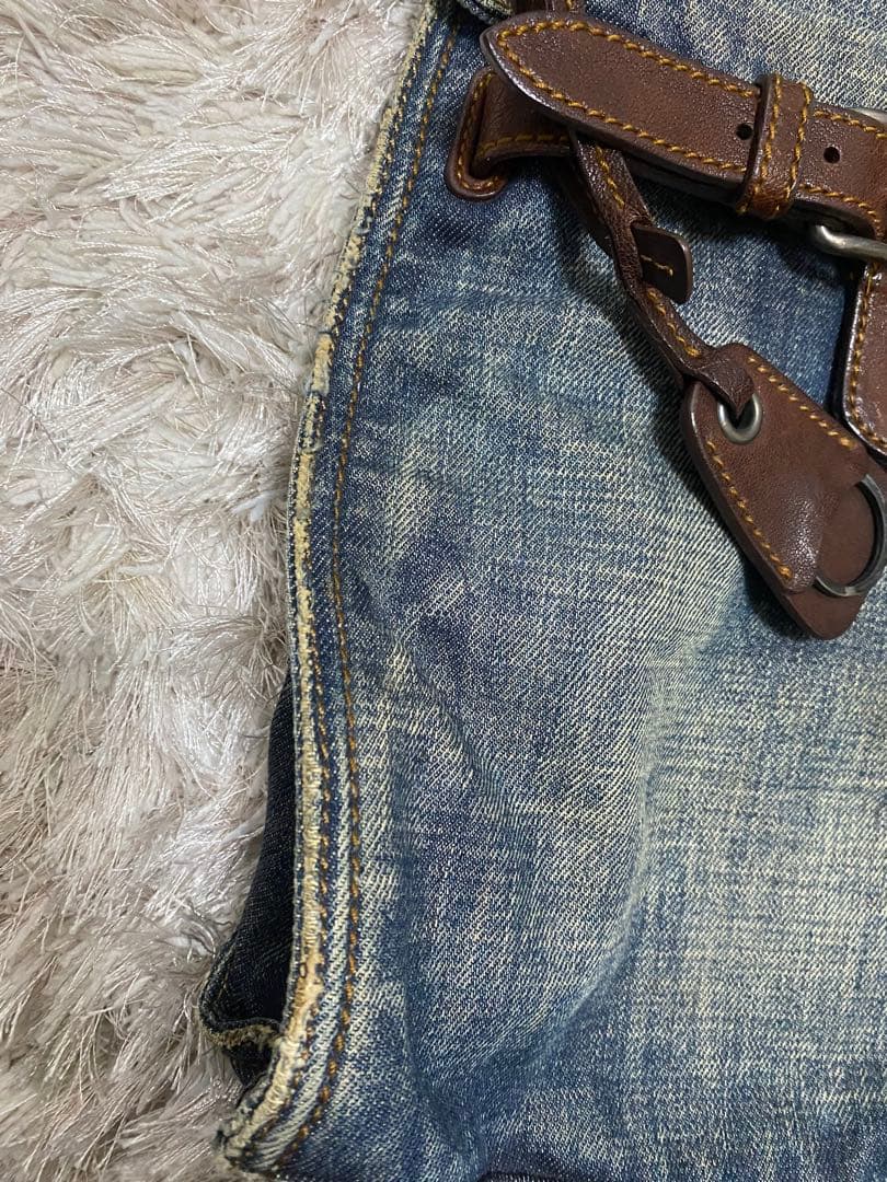 miu miu デニム　ショルダーバッグ