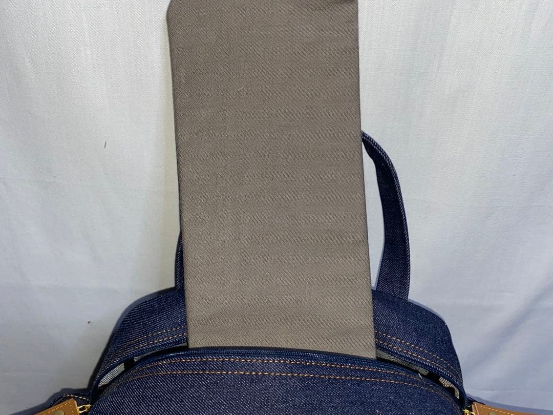 ハンドメイド☆岡山デニム☆☆ヨークシャテリア☆4wayボストンバッグ