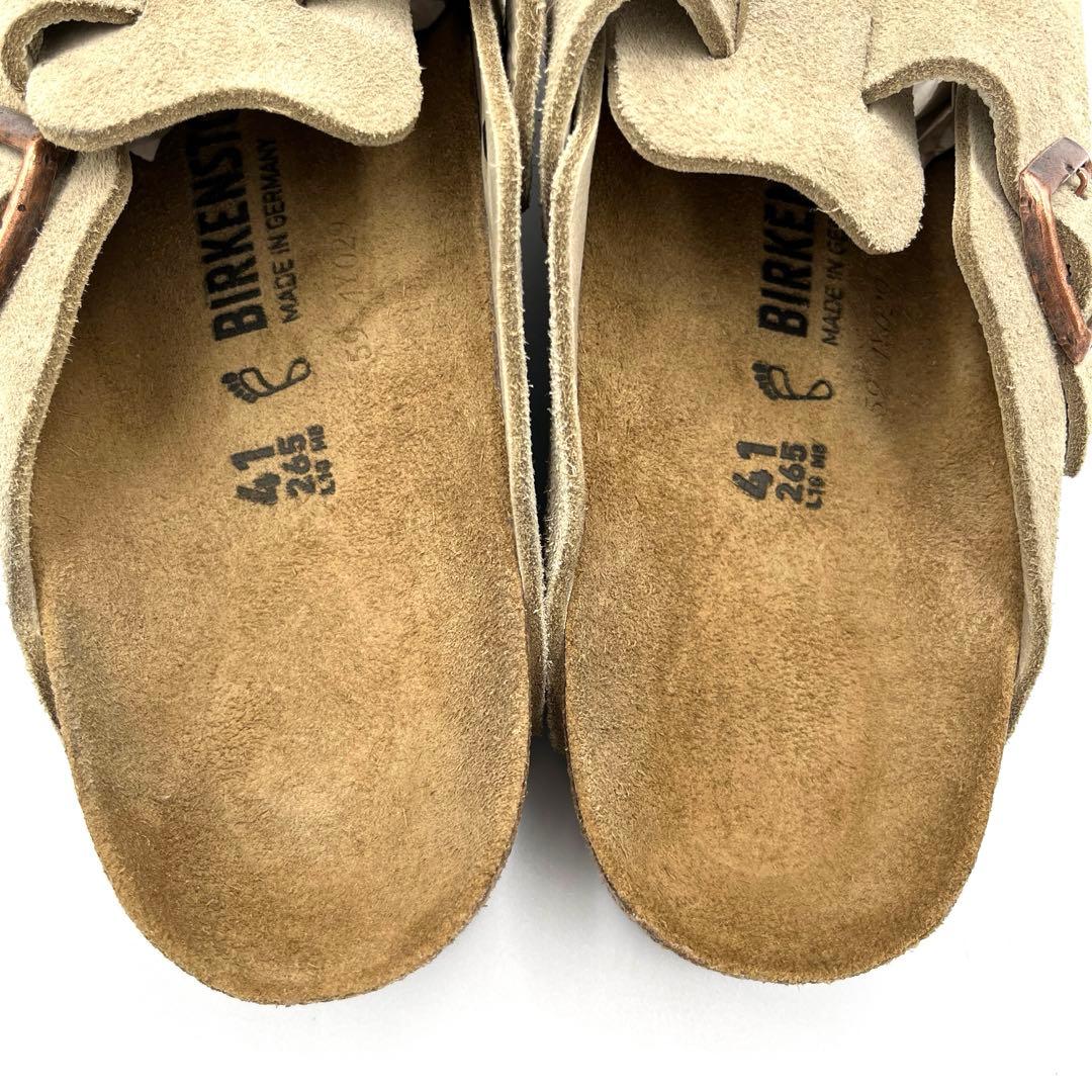 【極美品】BIRKENSTOCKビルケンシュトック ボストン トープ41