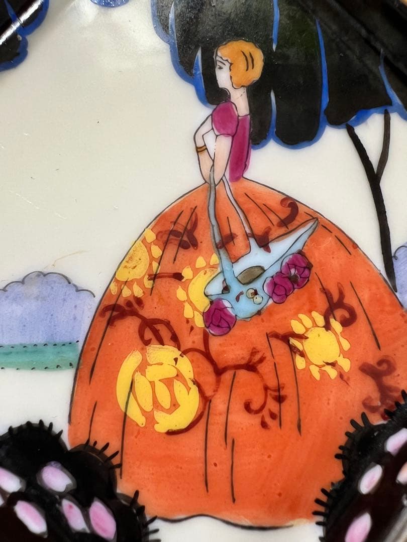 【アンティーク】オールドノリタケマルキ印小皿