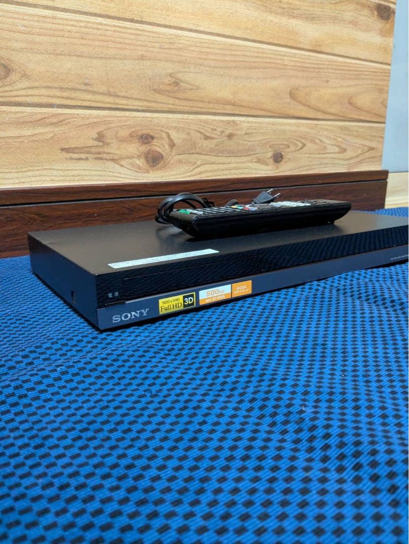 SONY ブルーレイレコーダー リモコン付き
