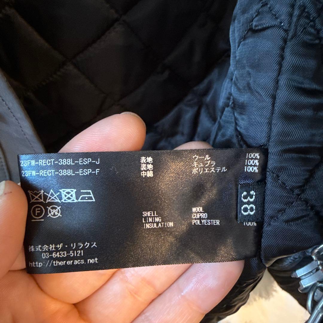 THE RERACS コート(ライナー付き)グレー系38