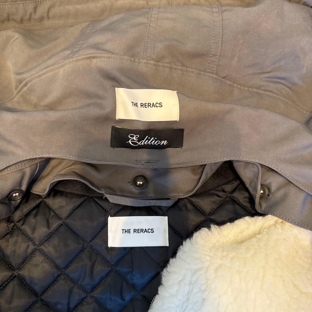 THE RERACS コート(ライナー付き)グレー系38