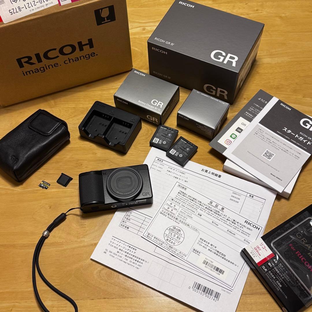 ❤️ RICOH GR IV 美品 おまけ多数