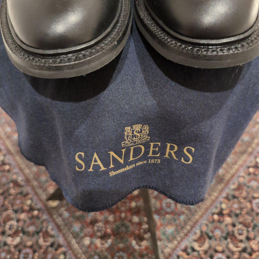 SANDERS ブラック サドルシューズ UK6 MADE IN ENGLAND
