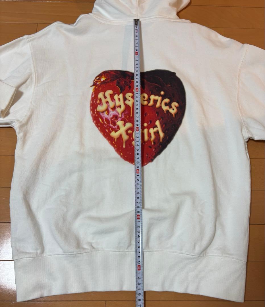 X-girl × HYSTERIC GLAMOUR スカルベリー パーカー