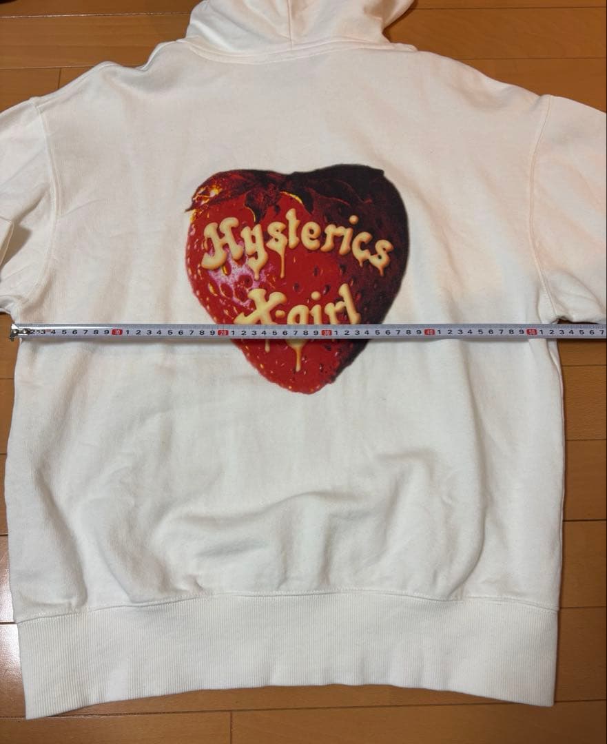 X-girl × HYSTERIC GLAMOUR スカルベリー パーカー