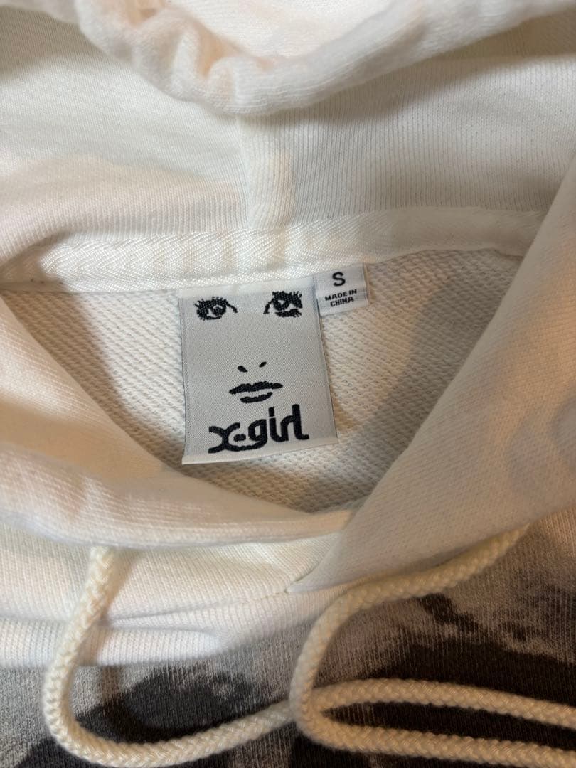 X-girl × HYSTERIC GLAMOUR スカルベリー パーカー