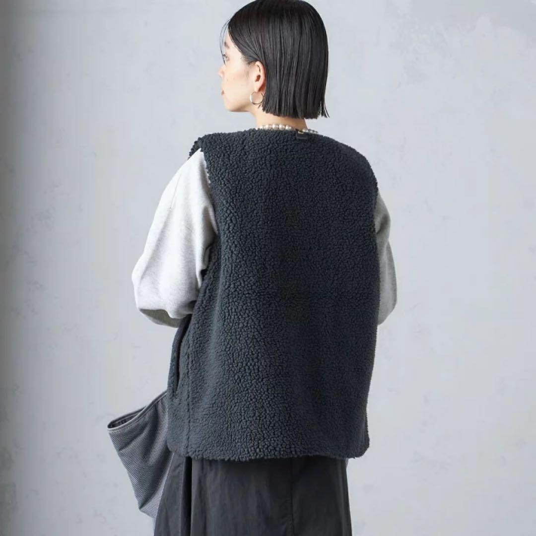 もん様　Barbour DULSIE LINER ボアベスト