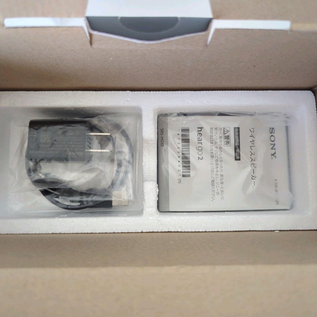新品 SONY SRS-HG10 (B)　h.ear go 2 ソニー