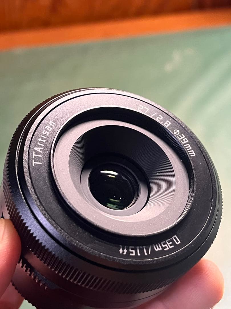 TTArtisan 27mm F2.8 単焦点レンズ　Xマウント　富士フイルム