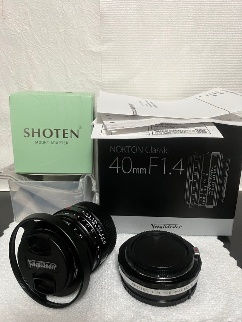 レンズ(単焦点) Voigtlander NOKTON classic 40mm F1.4 SC