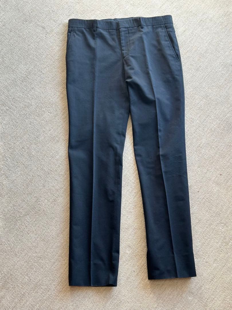 HERMÈS メンズ　パンツ　ブラック　極上美品