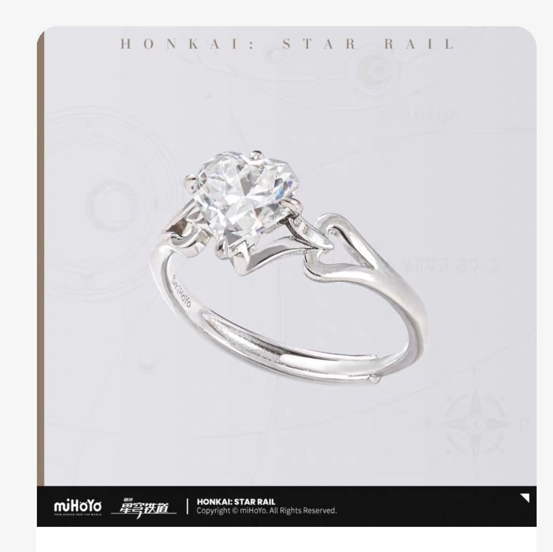 キュレネ 指輪　崩壊スターレイル　銀925