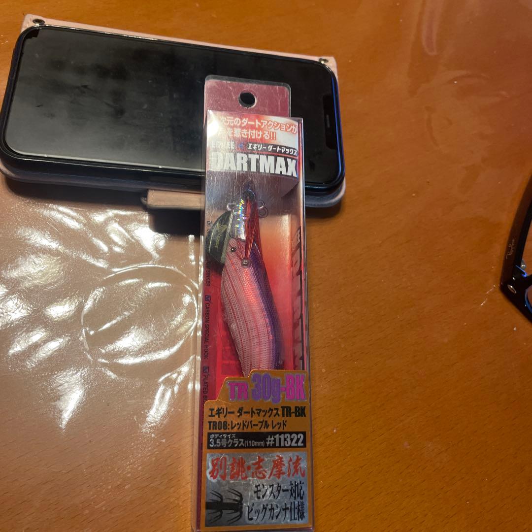 未使用　DARTMAX TR 30g-BK エギ 6個セット