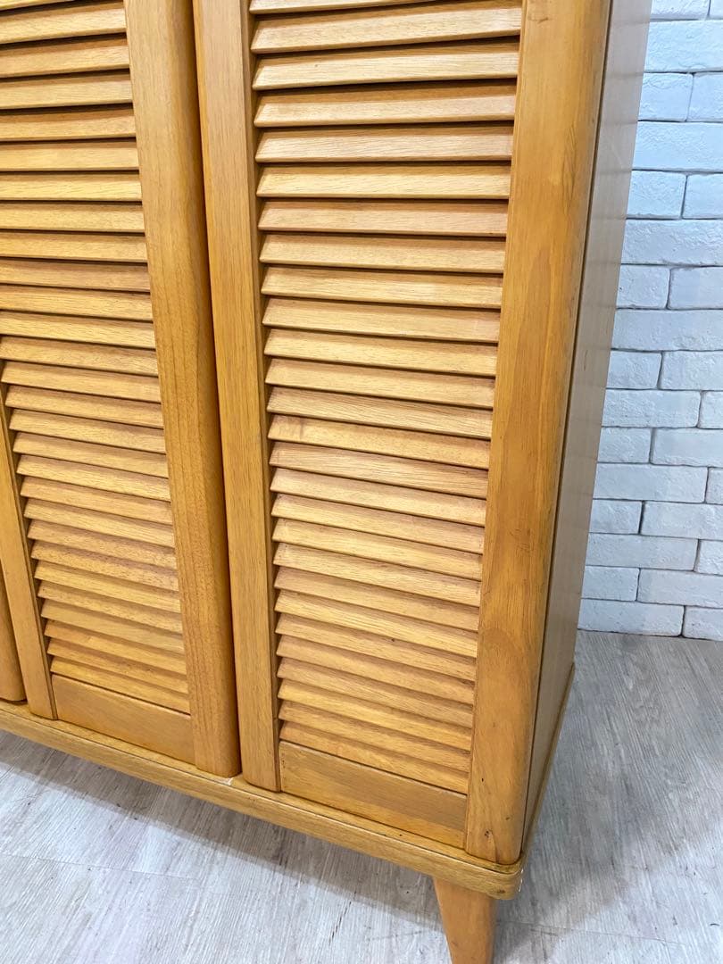 【東京都内23区配送無料】ルーバー　シューズボックス　靴箱　下駄箱　収納　玄関