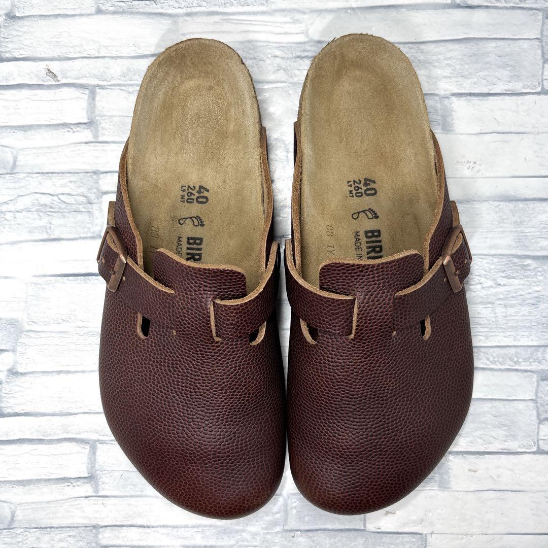 ✨極美品✨ビルケンシュトック ボストン ホーウィンレザー ブラウン 26cm