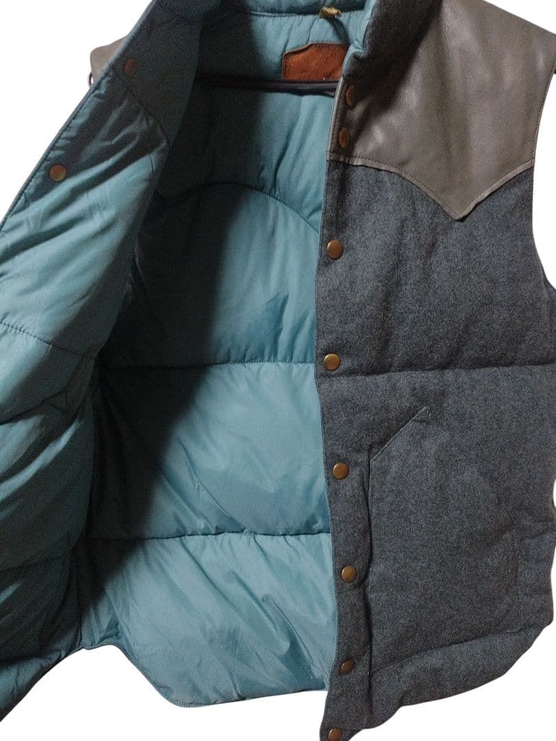 ロッキーマウンテン フェザーベッド メンズ ダウン ベスト size40