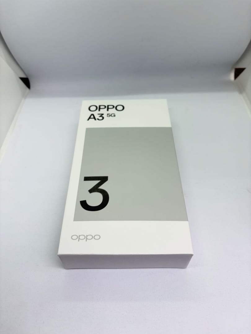 OPPO A3 5G パープル 本体　新品未使用　残債なし　一括購入済　即発送