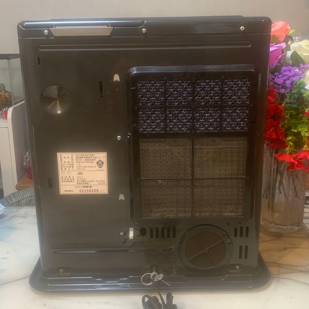 良品■コロナ　シャッター機能付石油ファンヒーター 　FH-WX3410BY ■